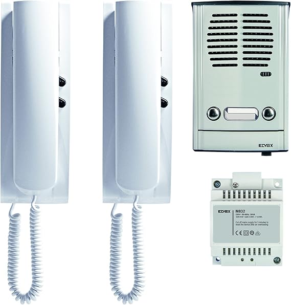 Elvox 885E Intercom Kit - White