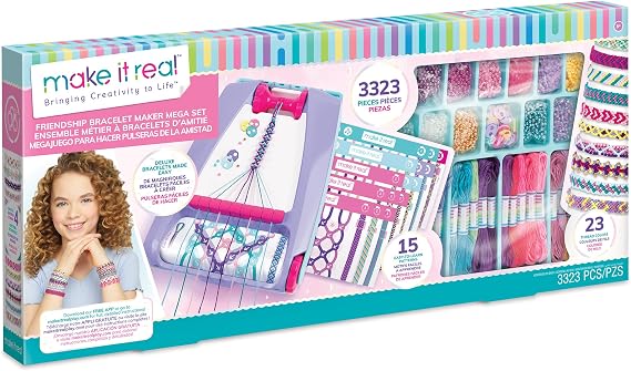 Make It Real Friendship Bracelet Maker Mega Set