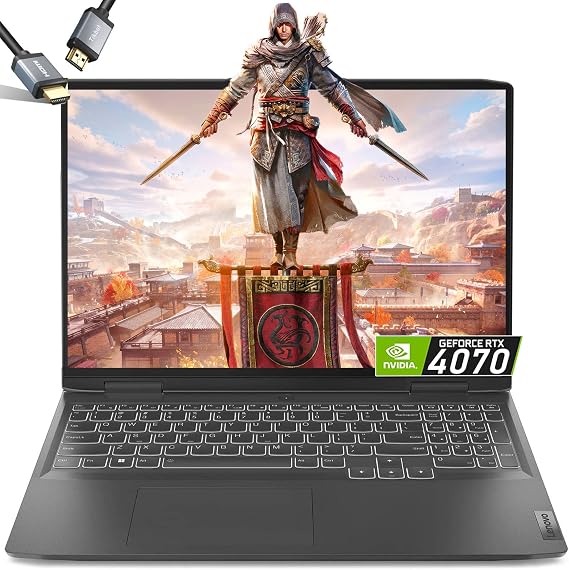 Lenovo LOQ Gaming Laptop RTX 4070 - AMD Ryzen 7 7435HS Beat i7-13705H - 15.6 FHD IPS Display G-SYNC - Backlit Keyboard - Windows 11 - Computadora Gamer - 2024 (64GB DDR5 RAM | 2TB PCIe SSD)