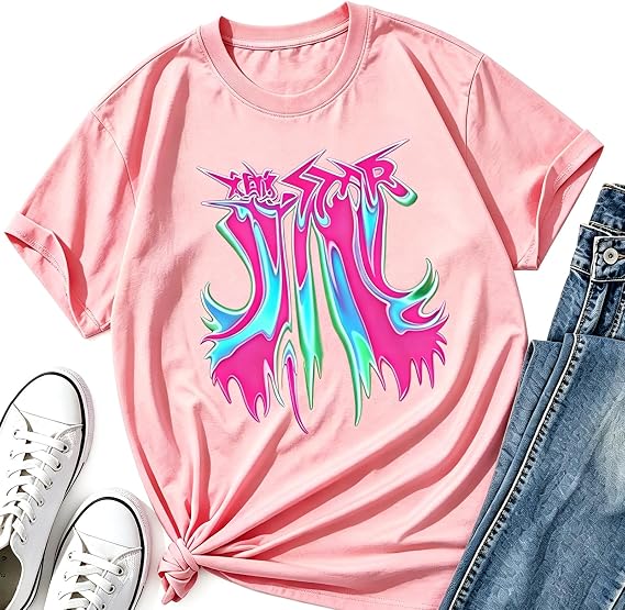 SKZ Tshirt Felix Bangchan Han Lee Know Rock Star Album Merch Unisex Tops