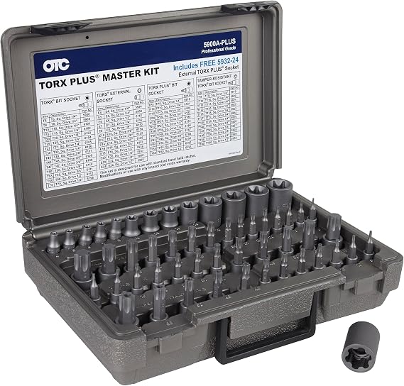 OTC 5900A-Plus 53 Piece Master Torx Bit Socket Set