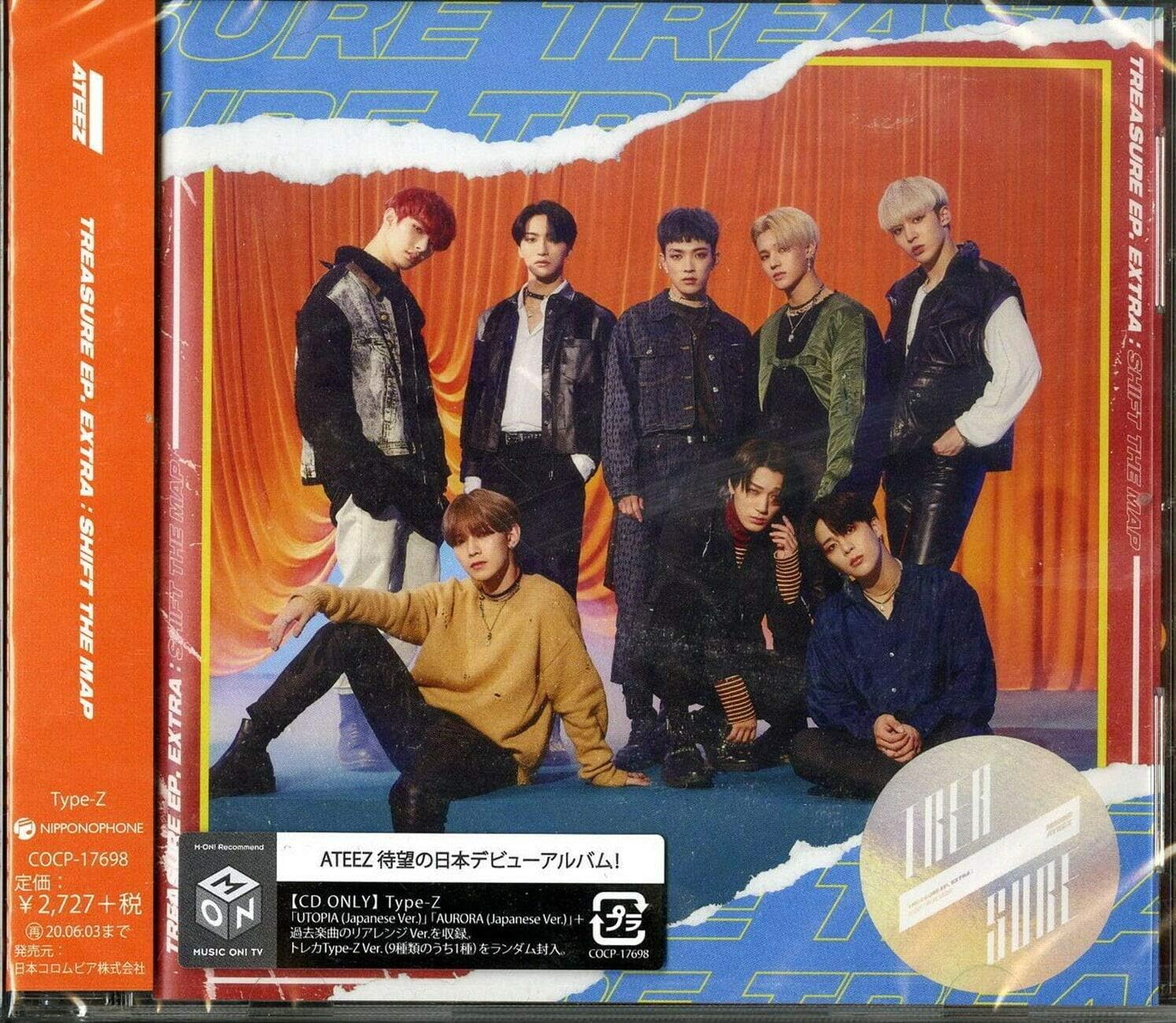 TREASURE EP. EXTRA:Shift The MapTYPE-Z - ATEEZ