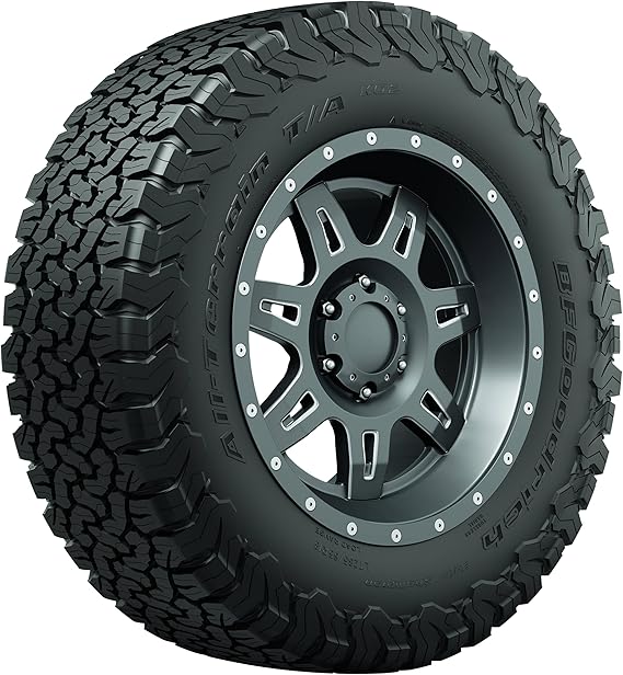 BFGoodrich All Terrain T/A KO2 Radial Car Tire for Light Trucks, SUVs, and Crossovers,34x12.50R18/E 121R | Light Truck All Terrain All Weather Traction 121R Rated E (10 Ply) Radial Construction Black Sidewall Tire