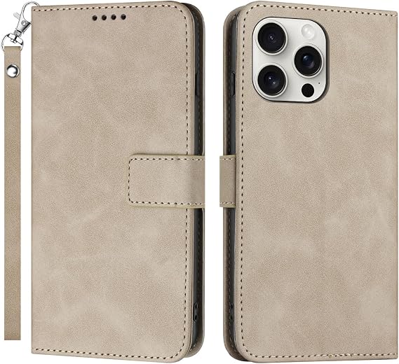 Compatible with Infinix Hot 10 Lite 4G X657B Cover,Compatible with Infinix Hot 10 Lite 4G X657B Magnetic Closure Flip Stand Case Khaki