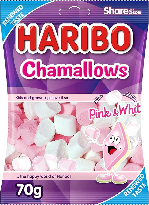 HARIBO Pink & White 70 G