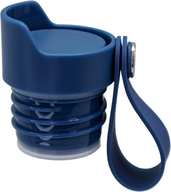 NERTHUS FIH 1281 Click Drink Cap Navy Compatible Sports Bottles Replacement