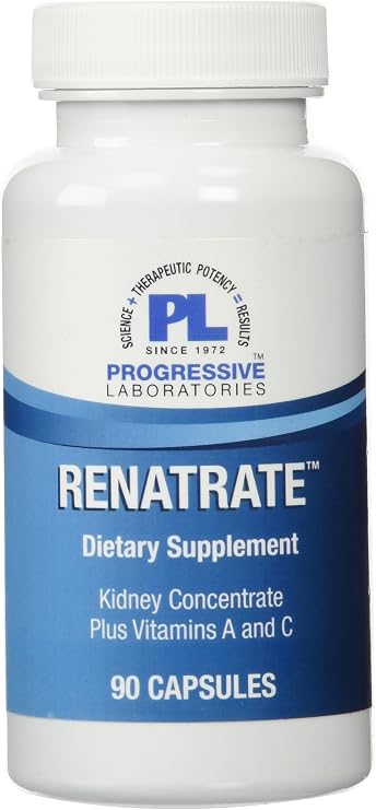Progressive Labs Renatrate Supplement, 90 Count