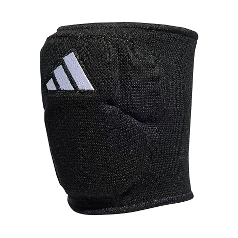 Adidas Unisex-Adult 5-Inch Volleyball Kneepads, Black/White, Small
