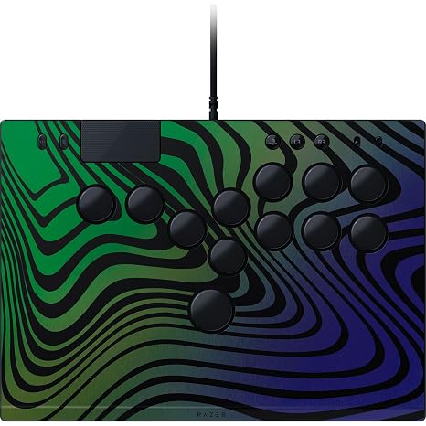 Razer Kitsune Skin: Full Top Plate Wrap - Premium 3M Cast Vinyl - Scratch Protection - Unique Designs & Finishes - Easy Application - Twilight Ripple