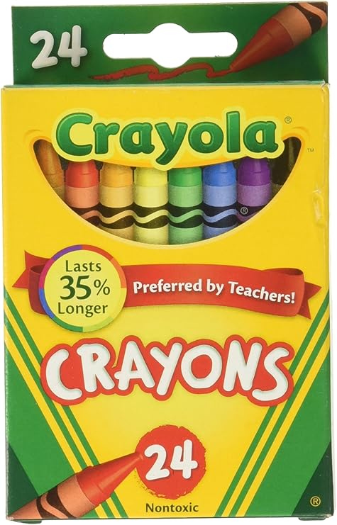 Crayola 52-3024 24-Pack Crayons - Quantity 12