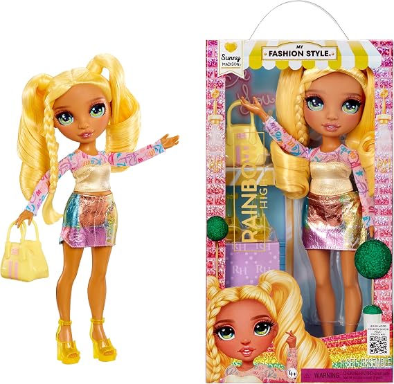 Rainbow High Sunny - Benim Moda Stilim Serisi Bebeği