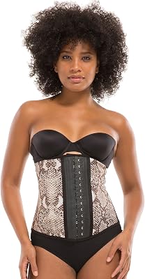 Python Skin Waist Trainer, Python Brown, XS