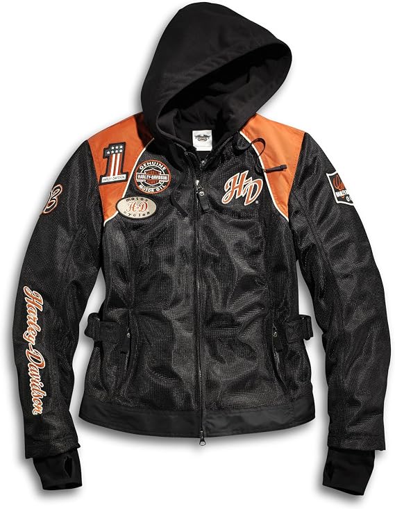 Harley-Davidson Women's Cora 3-in-1 Mesh Riding Jacket - 98557-14VW