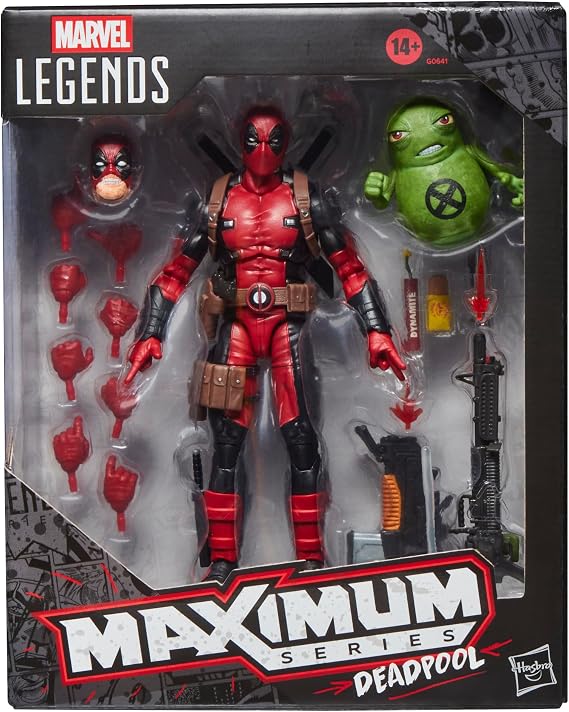Hasbro Marvel Legends Maximum Series Deadpool Aksiyon Figürü, Deadpool Comics