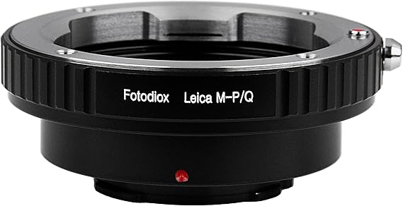 Fotodiox Lens Mount Adapter, Leica M Lens to Pentax Q (PQ) Mount Mirrorless Camera Body