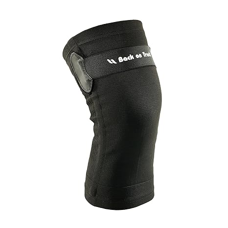 Back on Track Knee Brace with Removable Strap 1110 with Welltex Technology, Black, Small