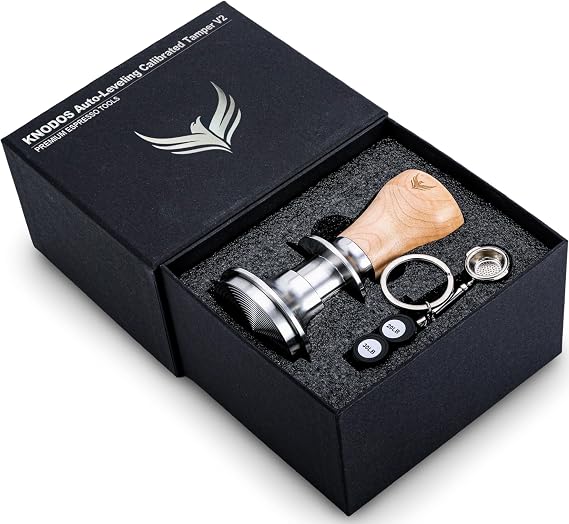 Tamper 58mm Auto-Leveling Calibrated Spring Loaded Design