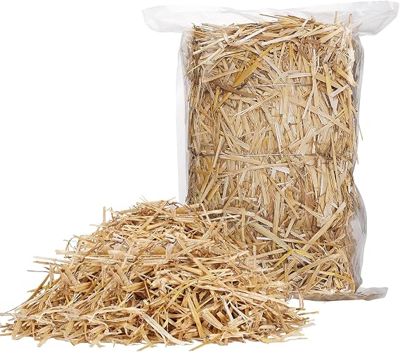 Acostop Natural Dry Wheat Straw for Garden Mulch Stray Cats Dogs Shelter