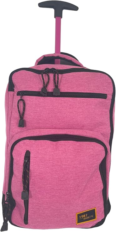40x25x20 Carry On Cabin Trolley Bag on Wheels for Ryanair Underseat | 40x25x20 underseat cabin trolley with smooth wheels, designed to fit Ryanair cabin bag size for easy travel.