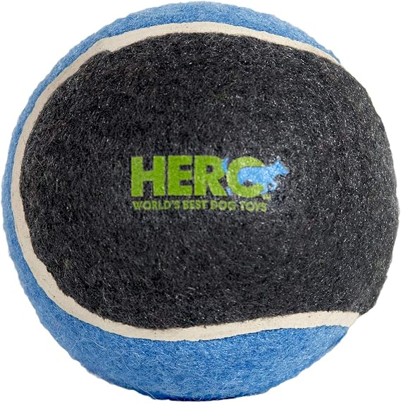 Hero 64099 Signature Series Natural Rubber Tennis Ball for Dogs, Small