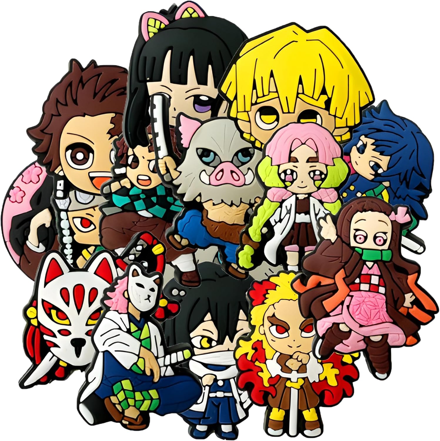 16PCS Anime Shoe Charms, Shoe Decoration Party Gifts For Boys Girls Kids, Women