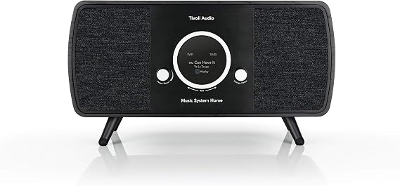Tivoli Audio Music System Home Gen 2 Wi-Fi/AM/FM/Bluetooth Hi-Fi System (Black Ash/Black)