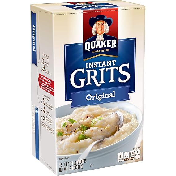 Quaker Original Instant Grits, 12 ct