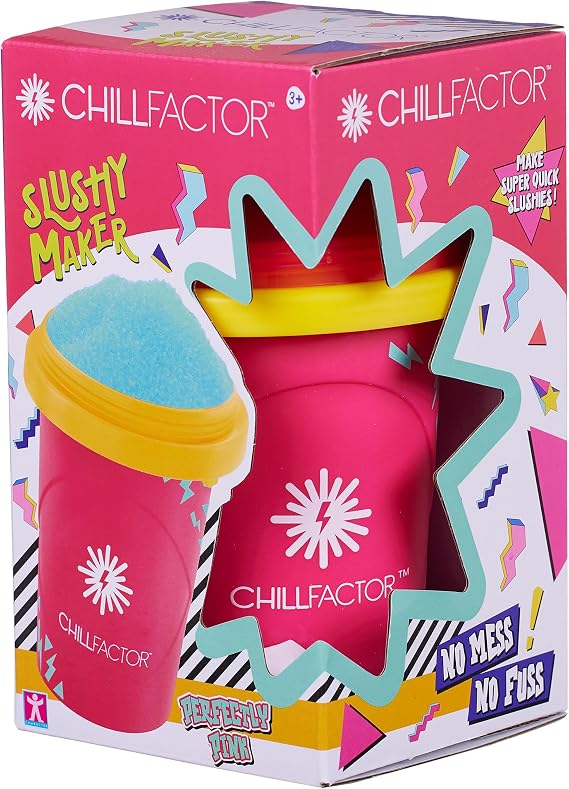Chill Factor Colour Shock Reusable Melt Snow Machine, Pink