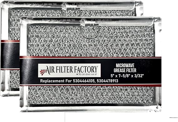 Microwave Grease Filter 5304464105 5304478913 2-Pack