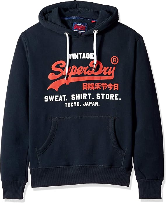 Superdry Men's Sweat Shirt Shop Duo Hoodie Sweatshirt