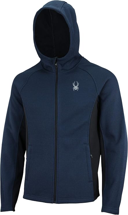Spyder Men's Constant Full Zip Hooded Jacket, Color Options