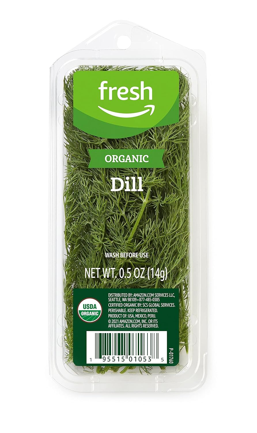 Amazon Grocery, Organic Dill, 0.5 Oz