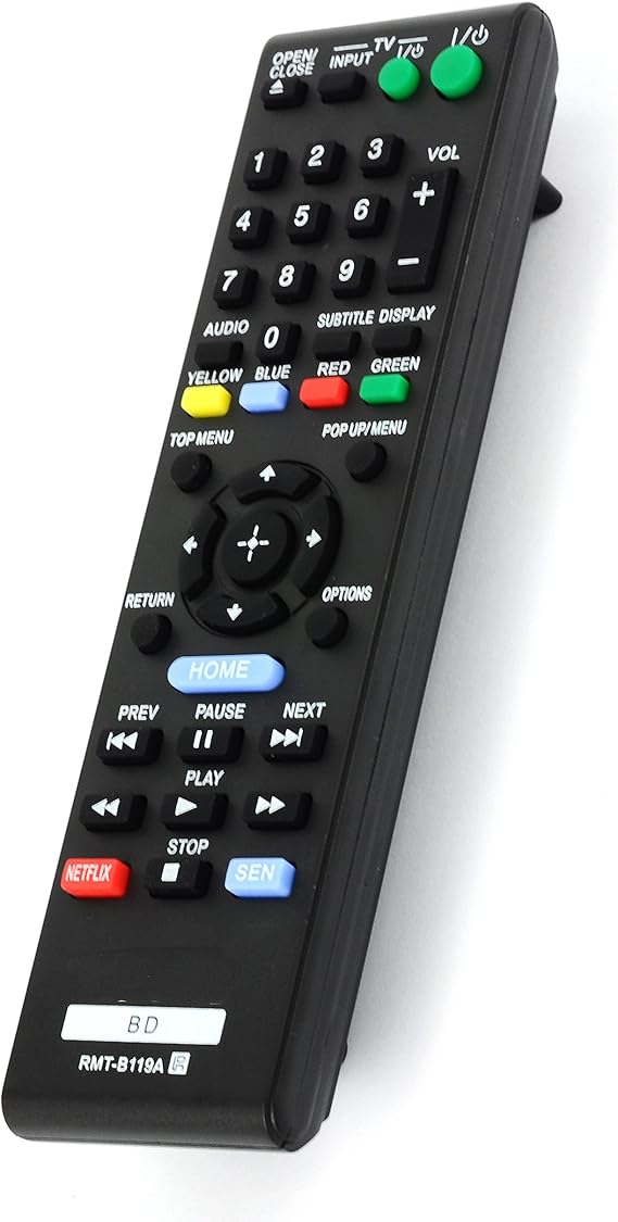 Universal Remote for Sony DVD Player BDPS3100 BDP-S3100 BDPS390 BDP-S390 BDPS5100 BDP-S5100 BDPS590 BDP-S590