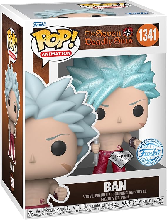 Funko Pop! The Seven Deadly Sins - Ban Diamond 1341 (Special Edition)