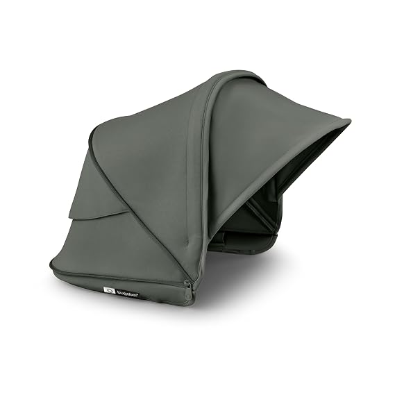 Bugaboo Dragonfly Plus Sun Canopy UPF 50+ Extendable Sunshade - Forest Green