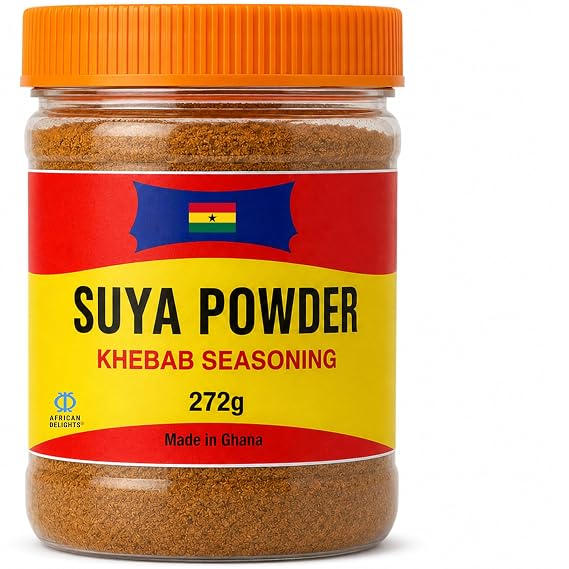 African Delights Suya Pepper Yaji Spice Blend, 5 oz