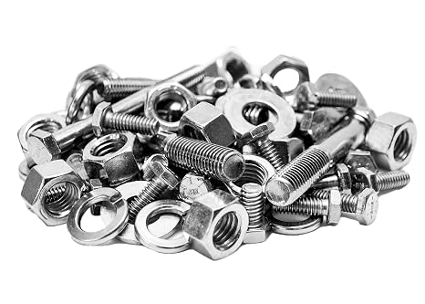 5170 Piece Grade 5 USS Hex Head Cap Screw (Bolt), Nut, and Washer Assortment 1/4"-3/4" Coarse Thread Fastener Only Set