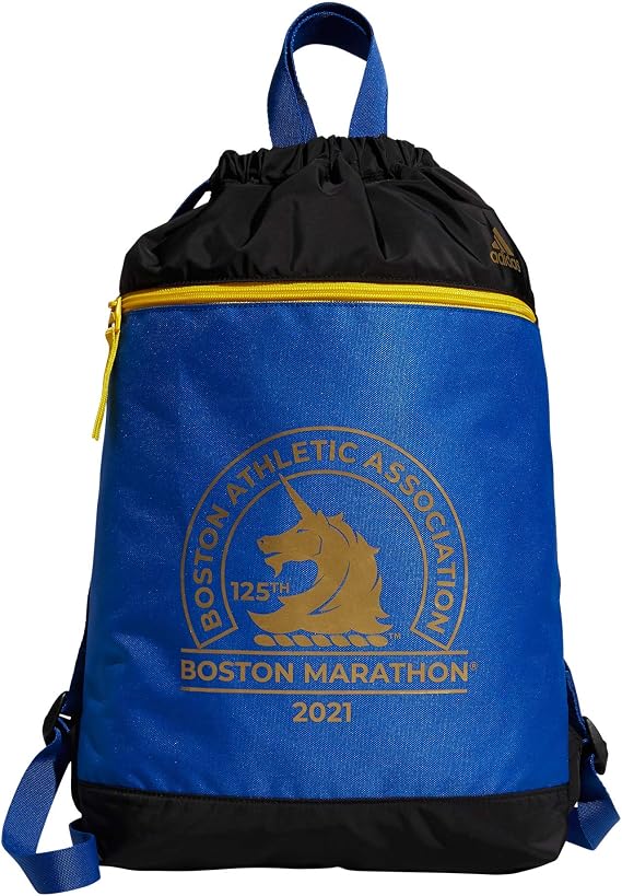 adidas Amplifier II Blocked Sackpack, Blue/Pride Ink/Yellow, One Size