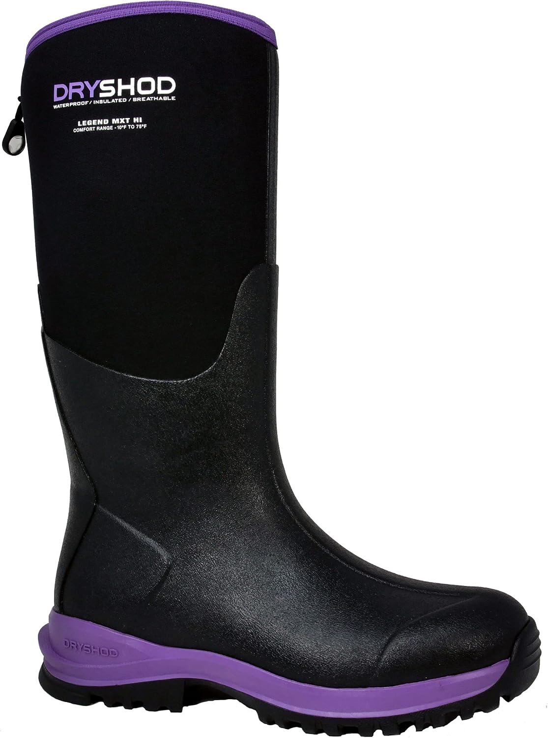 Dryshod Womens Legend MXT Adventure Hi Rubber Boots |Pull-On |Waterproof