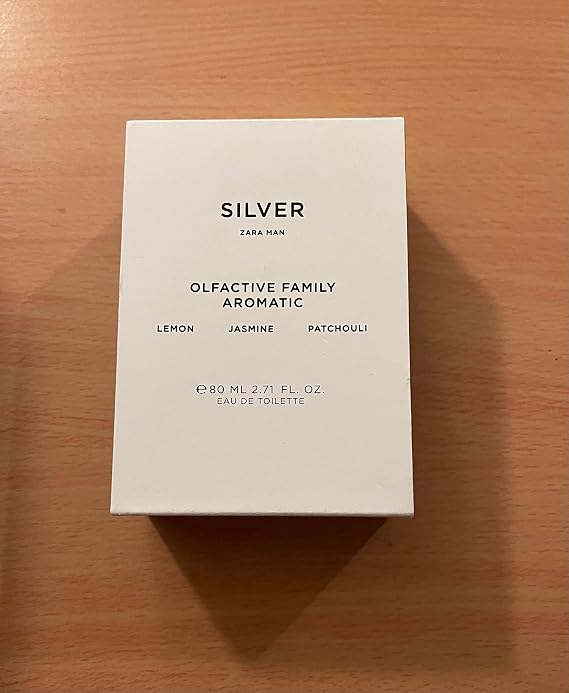 Zara MAN SILVER 80 ML (2.71 FL. OZ) MAN SILVER EDT 80 ML (2.71 FL. OZ). AROMATIC EAU DE TOILETTE. FRAGRANCE PYRAMID INCLUDES NOTES OF NEROLI BLOSSOM, PEPPER AND SANDALWOOD.