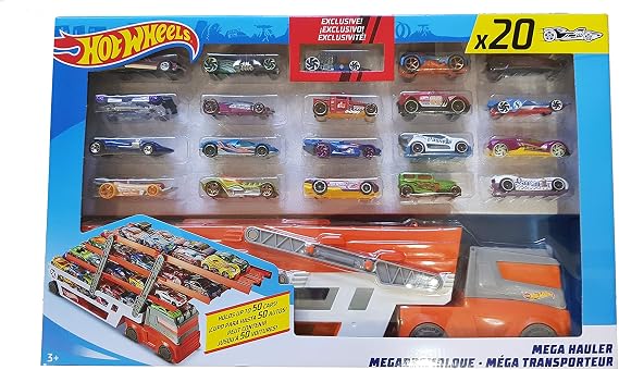 Hot Wheels MEGA HAULER 20 CARS
