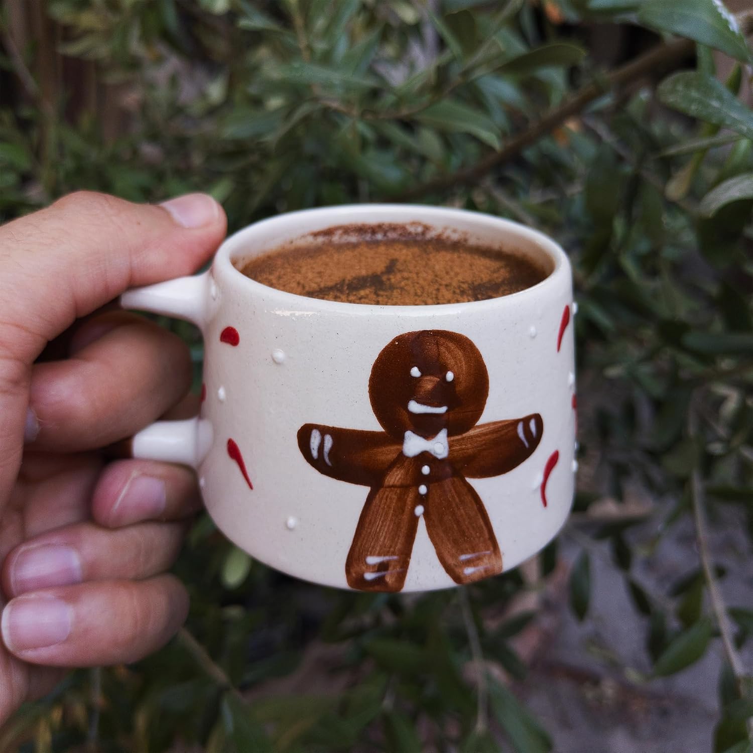Kurabiye Adam Seramik 200 ml Kupa Bardak Mug