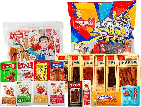 latiao latioa Classic spicy strips gift pack, Chinese snacks, spicy strips, Asian snacks, spicy strips gift pack latiao (Style 2（1680g）)