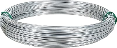 Hillman 122060 200 16G GALV Wire, No Size, Silver, 200 Foot