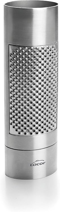 Lacor Nutmeg Grater, Stainless Steel Silver, 3 x 4.5 x 15 cm