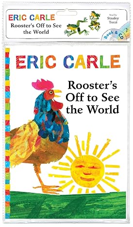 Rooster's Off to See the World: Book & CD (The World of Eric Carle) Paperback Picture Book, April 12, 2016
