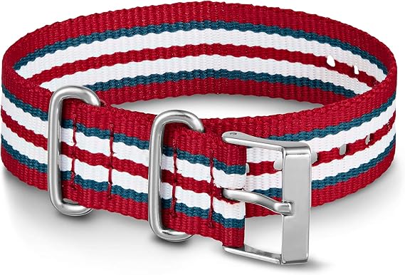 Timex Unisex 20mm Fabric Slip-Thru Single Layer Strap