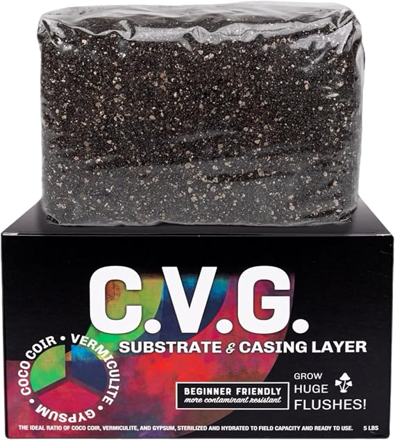 North Spore CVG Sterile Bulk Substrate for Mushrooms, 1 Pack
