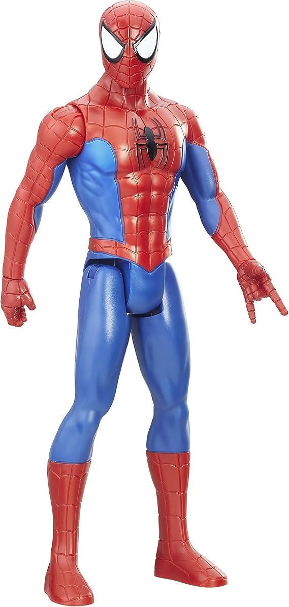 Spider-Man Titan Hero Series Figure with Titan Hero Power Fx Port, Brown