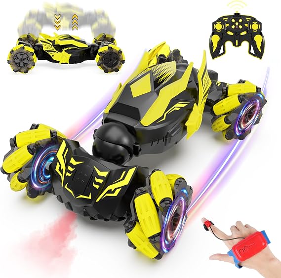 Gesture Sensing RC Stunt Car, Toys for 6-12 Years Old Boys, Birthday Gifts